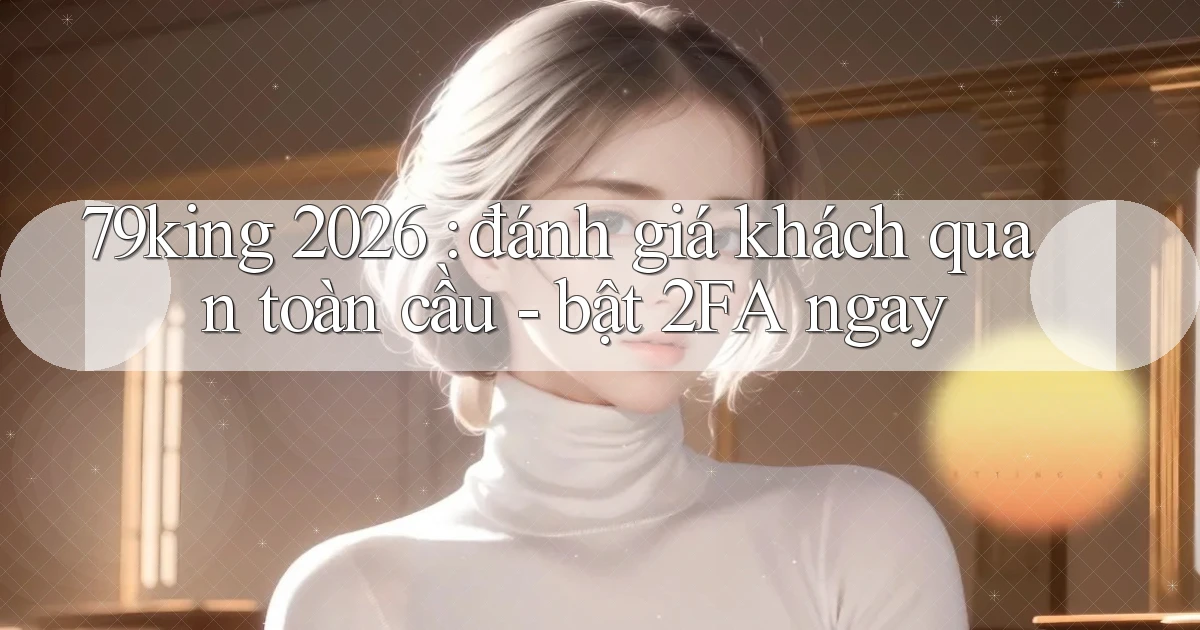 79king 2026 đánh giá khách quan toàn cầu   bật 2FA ngay