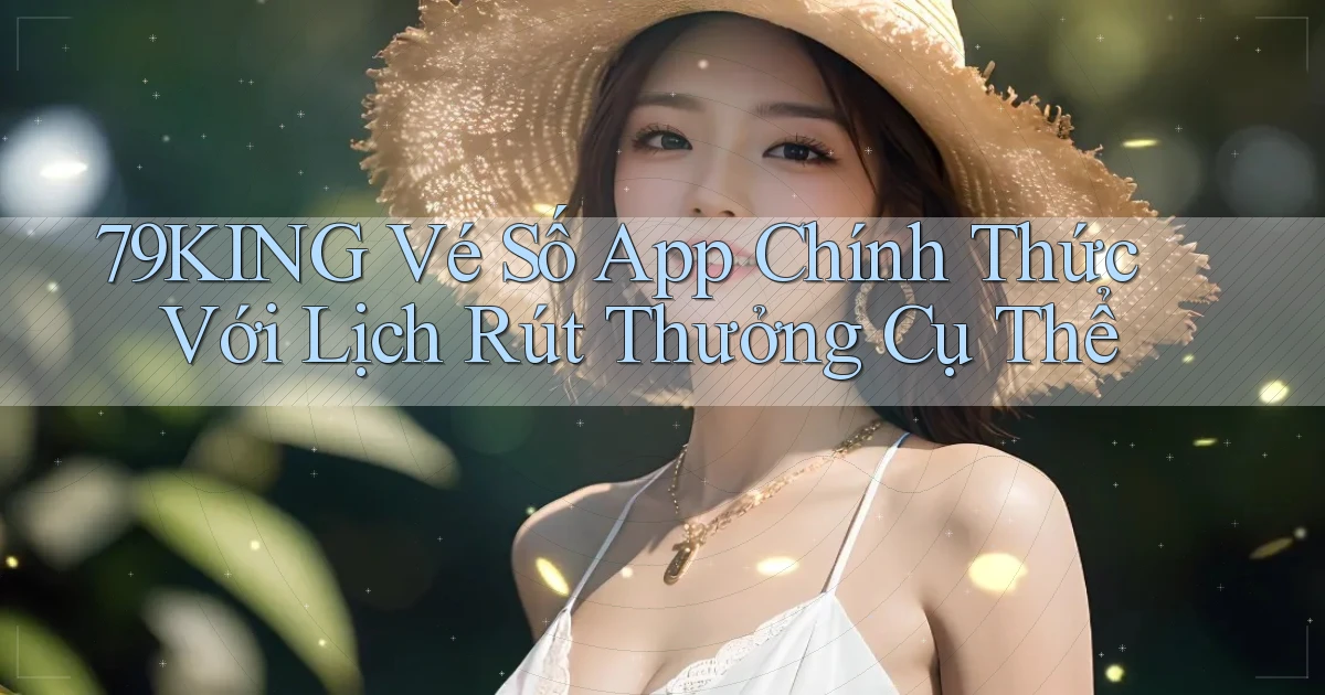 79king  vé số app chính thức với lịch rút thưởng cụ thể
