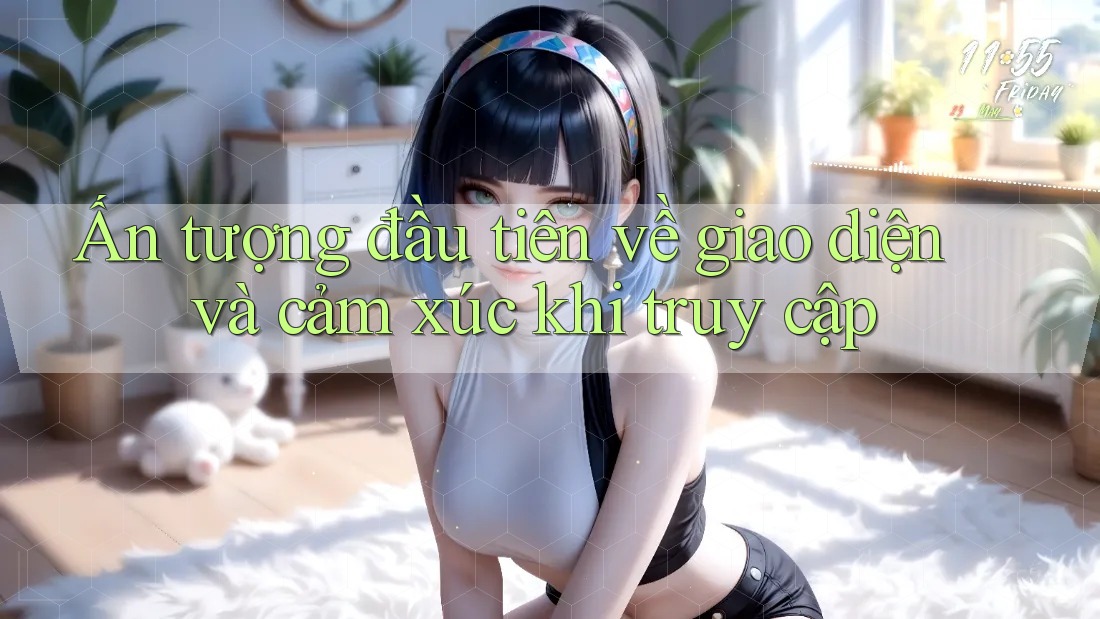 Ấn tượng đầu tiên về giao diện và cảm xúc khi truy cập