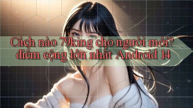 Cách nào 79king cho người mới điểm cộng lớn nhất Android 14
