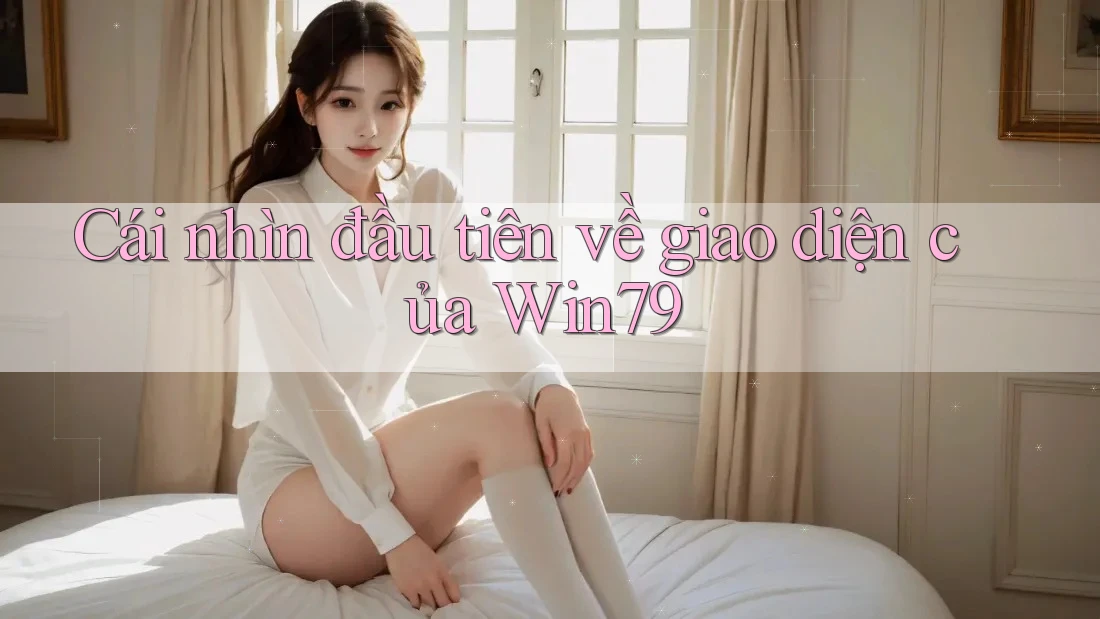 Cái nhìn đầu tiên về giao diện của Win79
