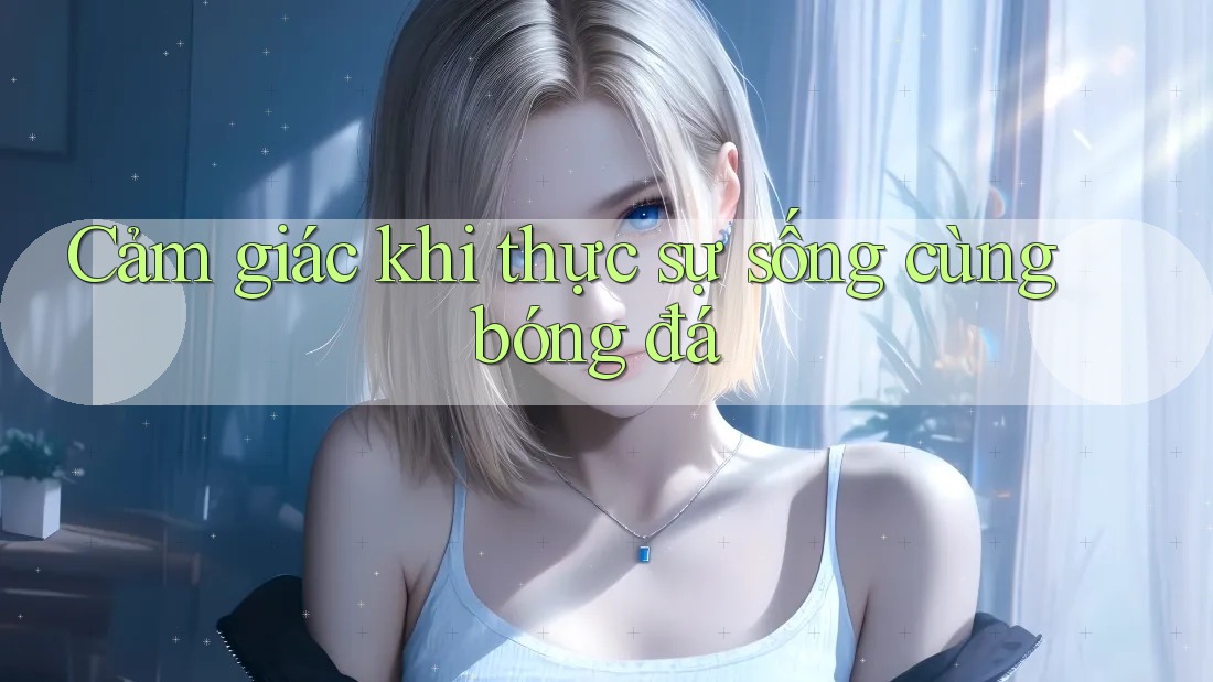 Cảm giác khi thực sự sống cùng bóng đá