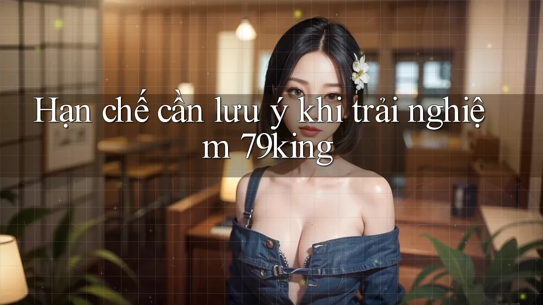 Hạn chế cần lưu ý khi trải nghiệm 79king