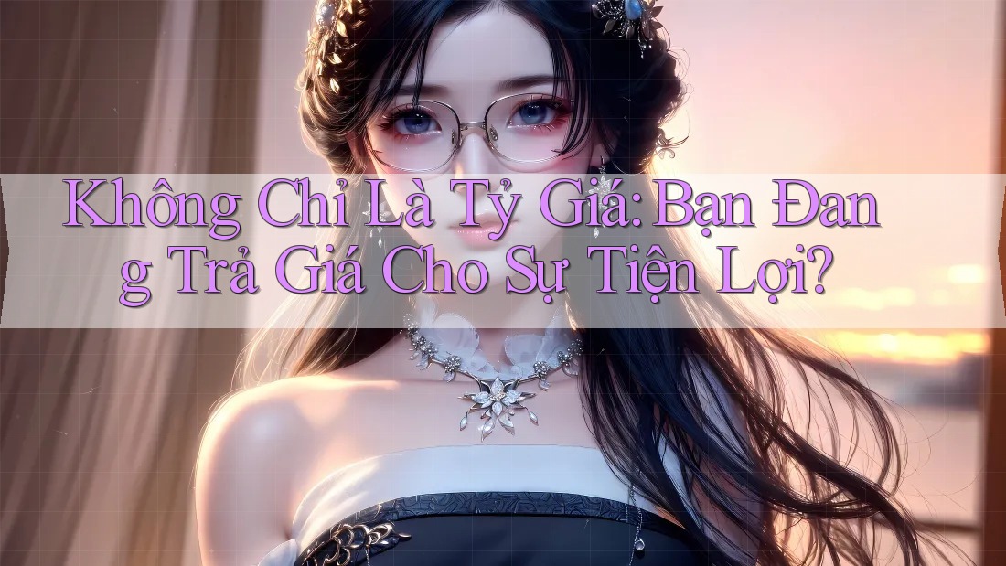 Không Chỉ Là Tỷ Giá: Bạn Đang Trả Giá Cho Sự Tiện Lợi? Không Chỉ Là Tỷ Giá: Bạn Đang Trả Giá Cho Sự Tiện Lợi?