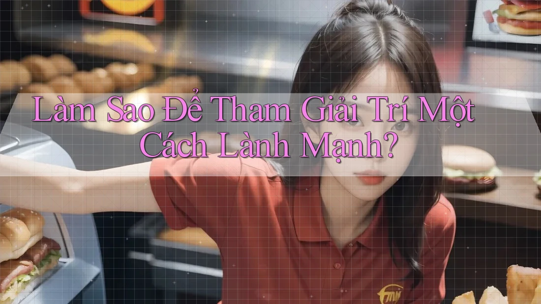 Làm Sao Để Tham Giải Trí Một Cách Lành Mạnh?