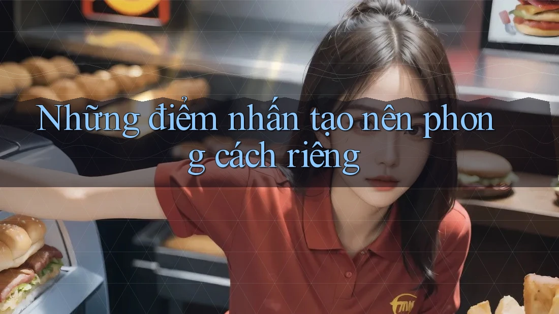 Những điểm nhấn tạo nên phong cách riêng