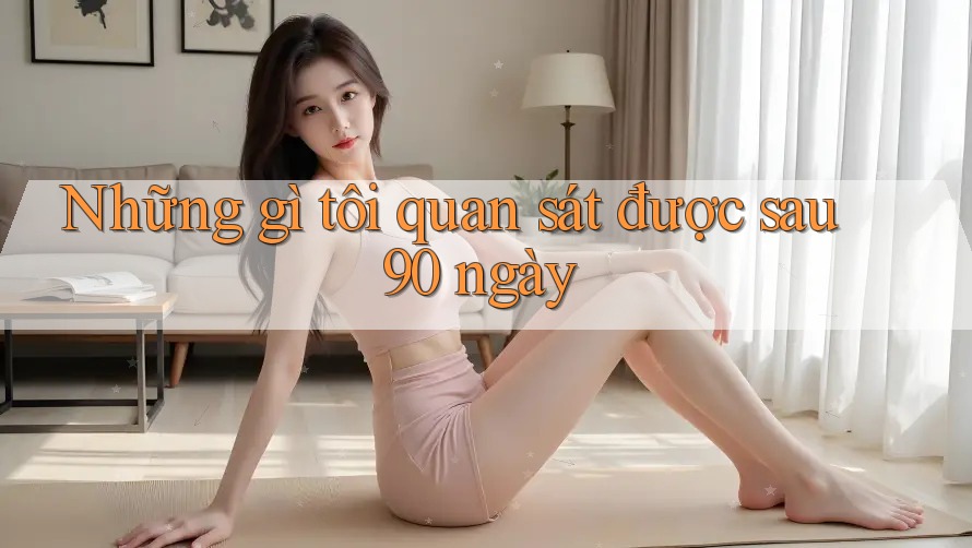 Những gì tôi quan sát được sau 90 ngày