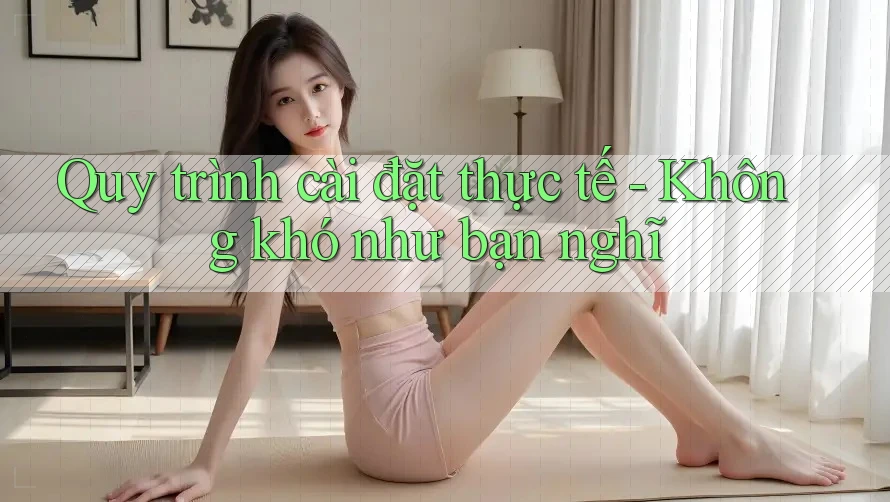 Quy trình cài đặt thực tế - Không khó như bạn nghĩ