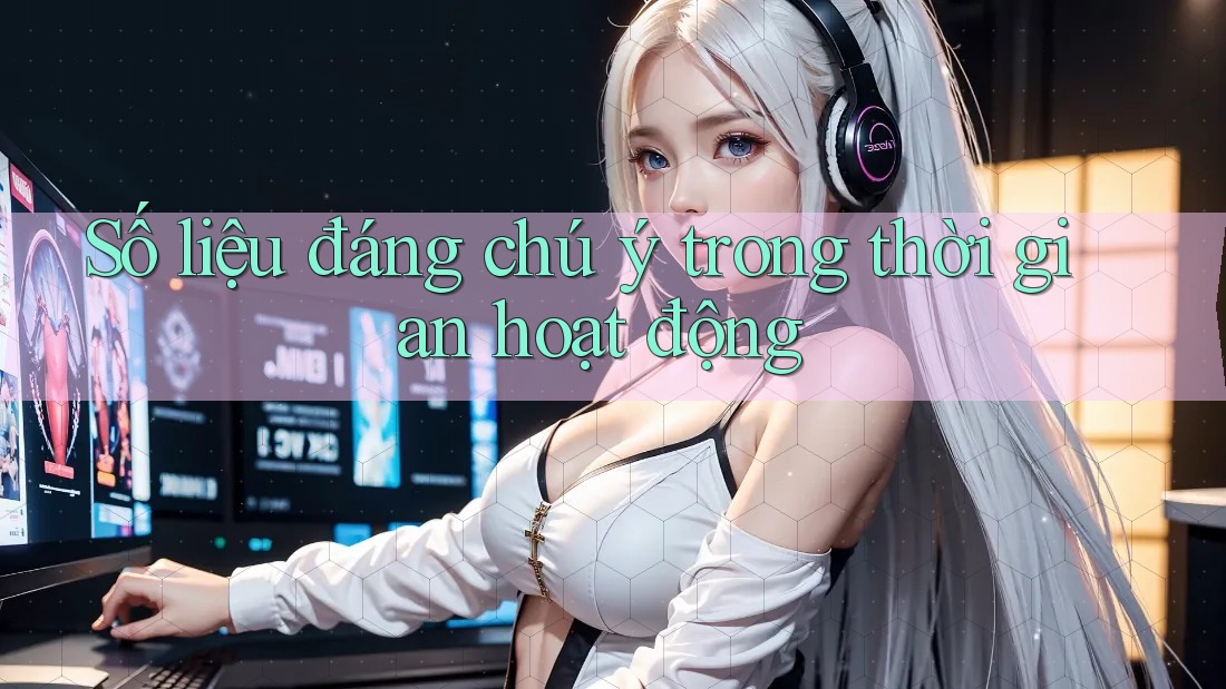 Số liệu đáng chú ý trong thời gian hoạt động