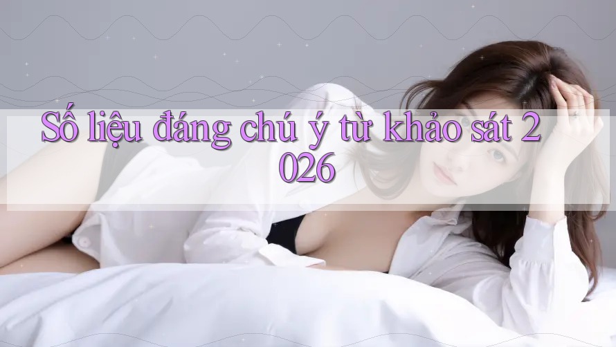 Số liệu đáng chú ý từ khảo sát 2026