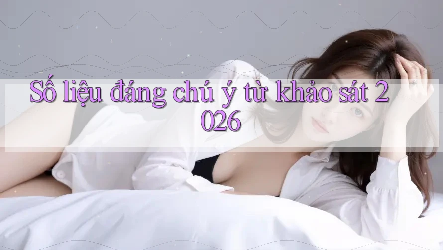 Số liệu đáng chú ý từ khảo sát 2026 Số liệu đáng chú ý từ khảo sát 2026