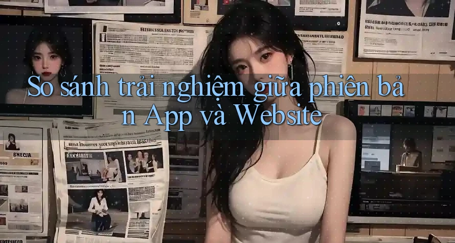 So sánh trải nghiệm giữa phiên bản App và Website