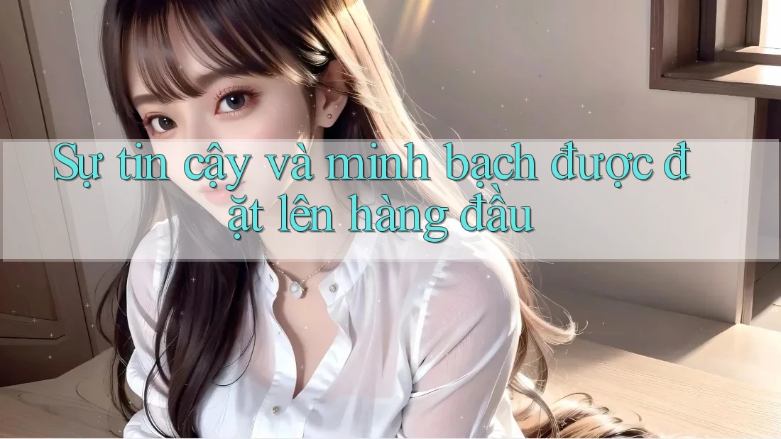Sự tin cậy và minh bạch được đặt lên hàng đầu