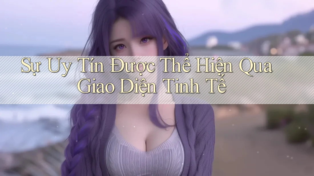 Sự Uy Tín Được Thể Hiện Qua Giao Diện Tinh Tế