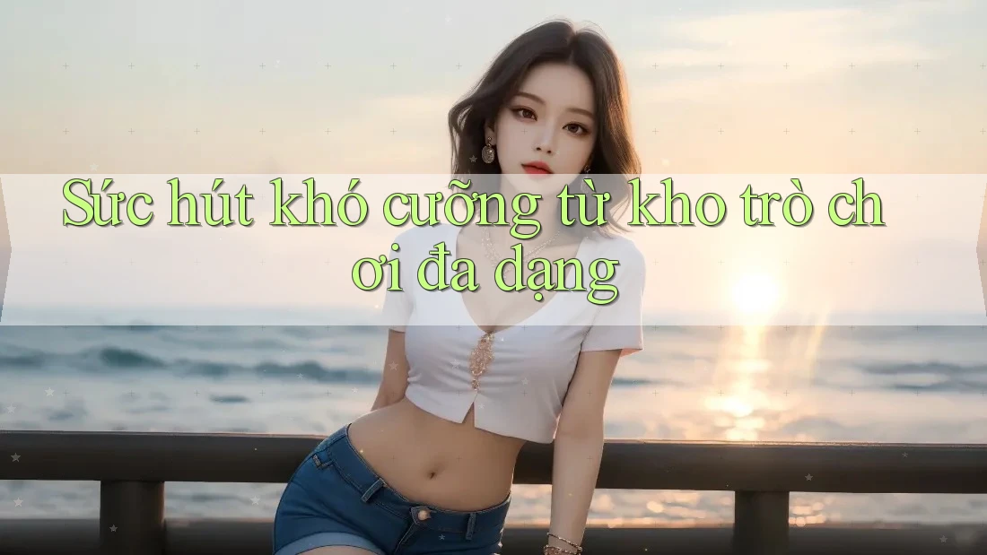 Sức hút khó cưỡng từ kho trò chơi đa dạng