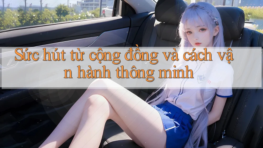 Sức hút từ cộng đồng và cách vận hành thông minh