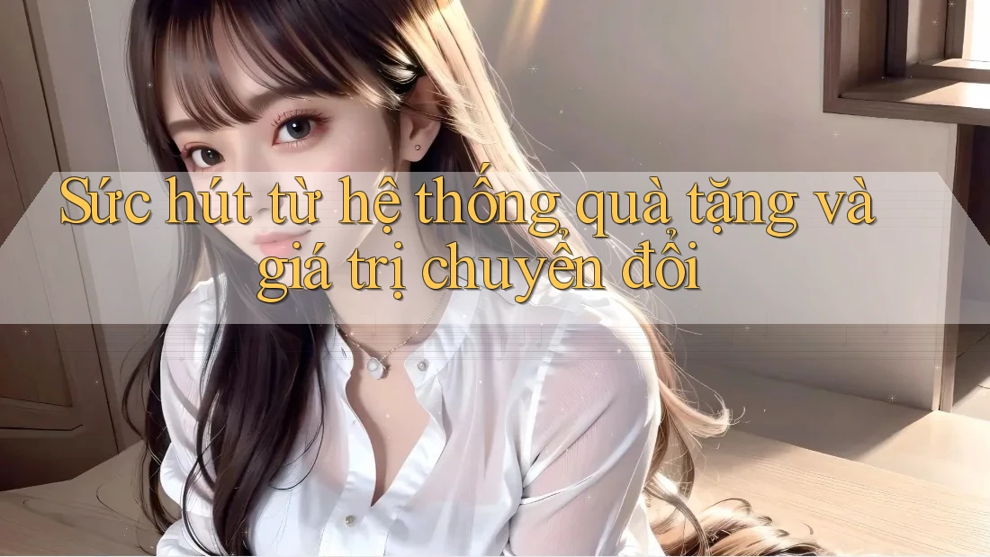 Sức hút từ hệ thống quà tặng và giá trị chuyển đổi
