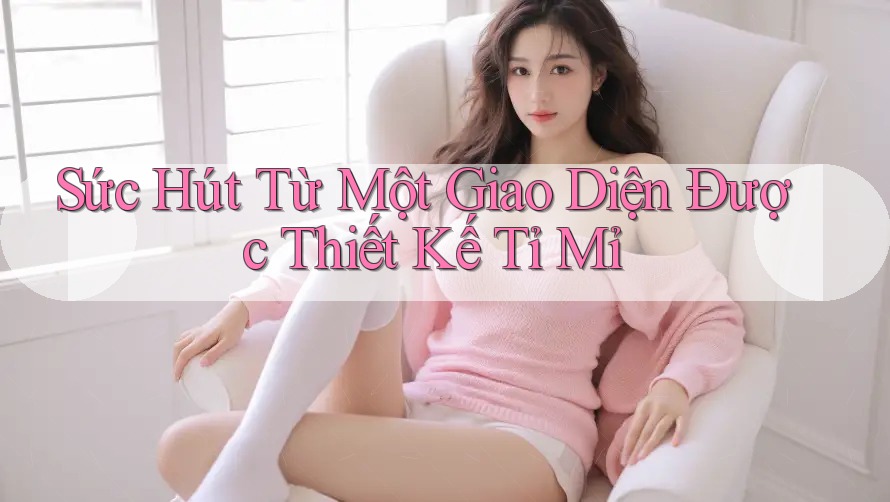 Sức Hút Từ Một Giao Diện Được Thiết Kế Tỉ Mỉ