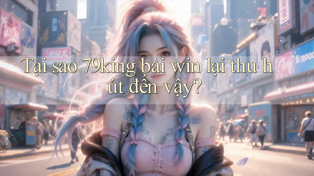Tại sao 79king bài win lại thu hút đến vậy? Tại sao 79king bài win lại thu hút đến vậy?