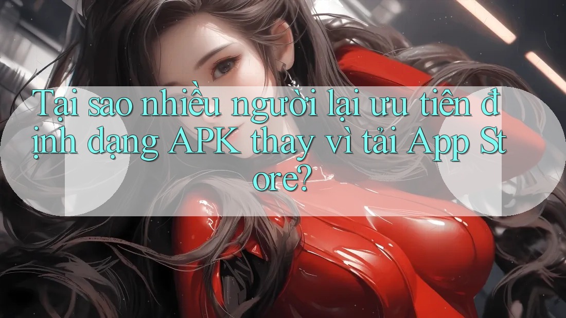 Tại sao nhiều người lại ưu tiên định dạng APK thay vì tải App Store?