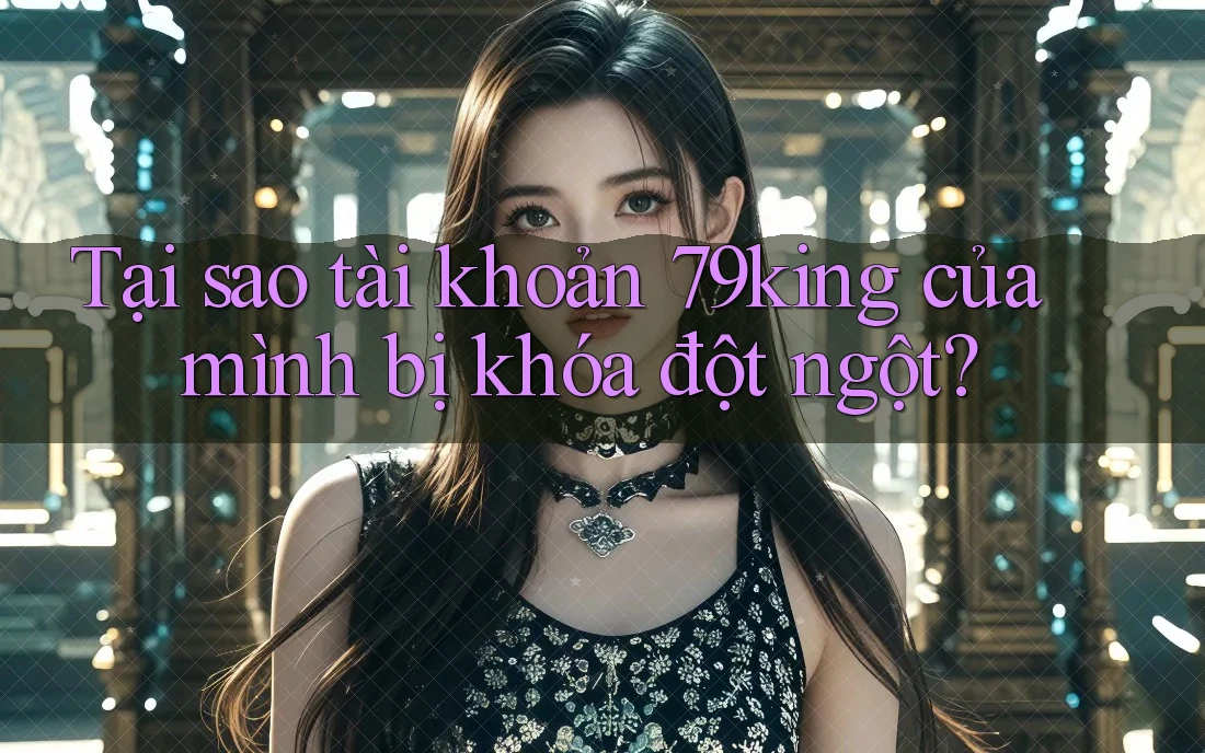 Tại sao tài khoản 79king của mình bị khóa đột ngột?
