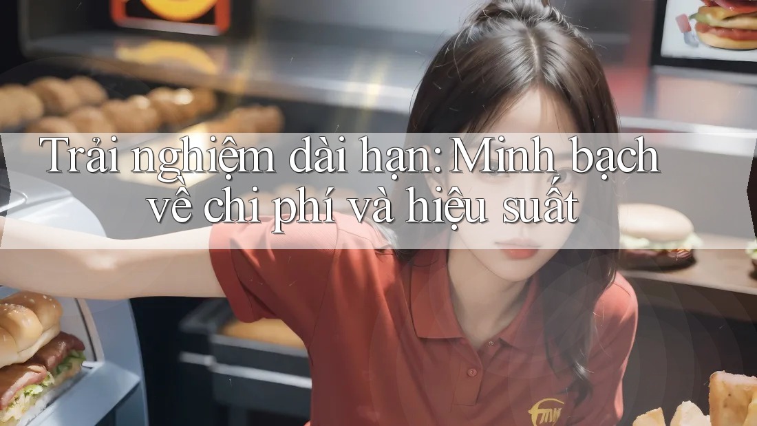 Trải nghiệm dài hạn: Minh bạch về chi phí và hiệu suất