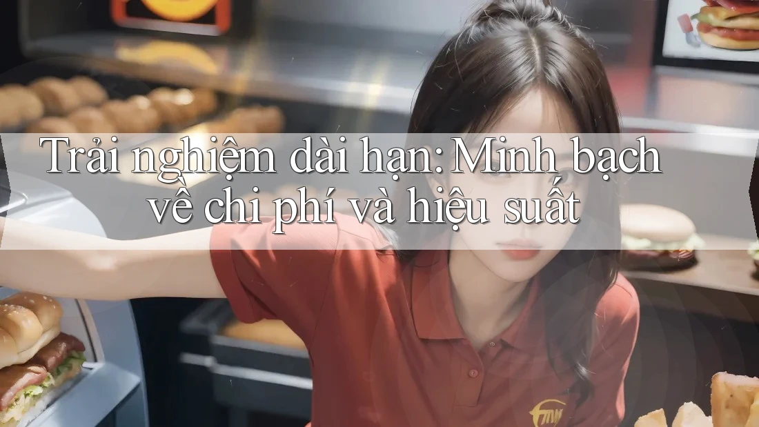 Trải nghiệm dài hạn: Minh bạch về chi phí và hiệu suất Trải nghiệm dài hạn: Minh bạch về chi phí và hiệu suất