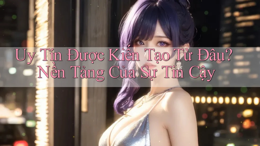 Uy Tín Được Kiến Tạo Từ Đâu? Nền Tảng Của Sự Tin Cậy Uy Tín Được Kiến Tạo Từ Đâu? Nền Tảng Của Sự Tin Cậy